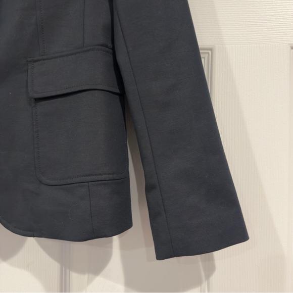 Banana Republic Black Blazer Jacket Long Sleeve Women Size 6 Career Academia - Picture 4 of 11